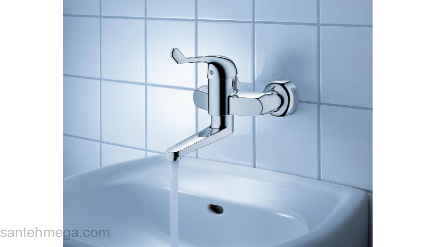 Смеситель для раковины GROHE Euroeco Special 32792000. Фото
