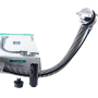 Слив-перелив Hansgrohe Flexaplus для ванны 58143000, хром. Фото