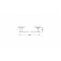 Полотенцедержатель GROHE Essentials Cube 40509001 для ванной комнаты. Фото