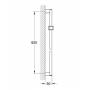 Душевая штанга GROHE Euphoria Cube 27841000 900 мм. Фото