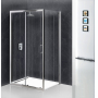 Душевой угол BELBAGNO UNO-195-AH-1-100/80-C-Cr. Фото