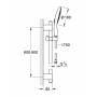 Душевой гарнитур GROHE Power & Soul 27750000. Фото