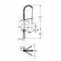 Смеситель для мойки GROHE K7 32950000. Фото