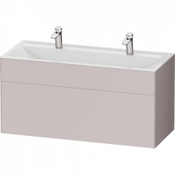 База под раковину подвесная 120 см, 3 ящика, элегантный серый AM.PM Inspire 2.0 M50AFHX1203EGM. Фото