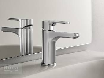 Смеситель ROCA L20 для раковины A5A3E09C0M. Фото