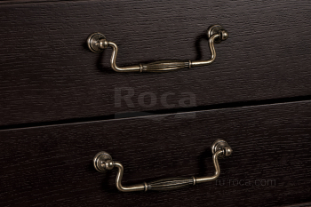 Тумба под раковину ROCA America Evolution W 85 дуб темный ZRU9302952. Фото