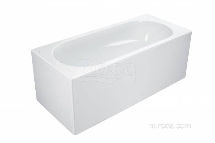 Ванна ROCA Genova 160x70 прямоугольная белая ZRU9302973. Фото