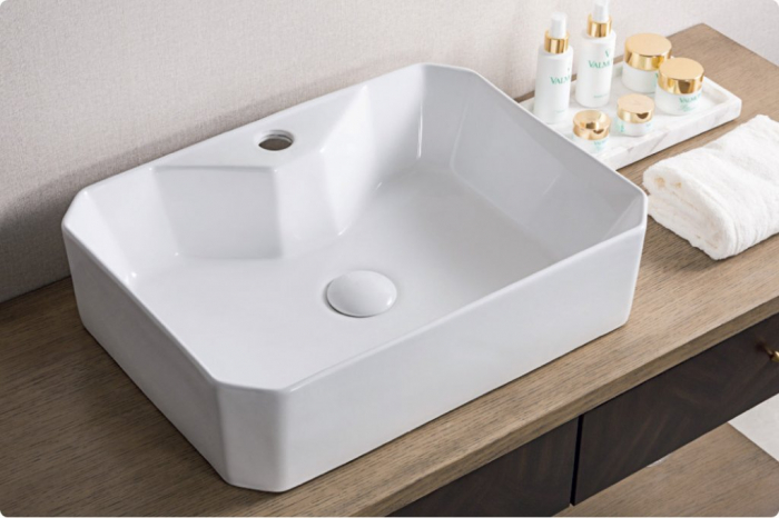 Раковина накладная BELBAGNO 49х38 BB1387. Фото