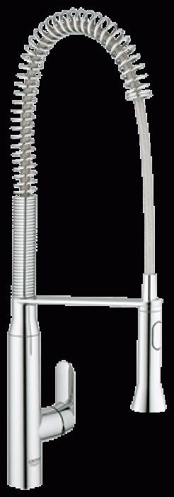 Смеситель для мойки GROHE K7 32950000. Фото