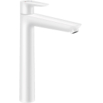 Смеситель для раковины Hansgrohe Talis E 240 71717700 без донного клапана матовый белый Смеситель для раковины Hansgrohe Talis E 240 71717700 без донного клапана матовый белый. Фото
