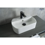 Раковина подвесная GID N9293 45х36 61108 Белый Раковина подвесная GID N9293 45х36 61108 Белый. Фото
