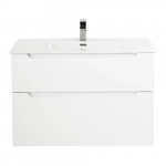 Тумба под раковину подвесная BELBAGNO ETNA-H60-600-2C-SO-BL-P Bianco Lucido. Фото