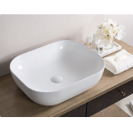 Раковина накладная BELBAGNO 50х40 BB1302 белая Раковина накладная BELBAGNO 50х40 BB1302 белая. Фото