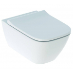 Унитаз GEBERIT Smyle Square Rimfree подвесной безободковый 500.683.01.1 Унитаз GEBERIT Smyle Square Rimfree подвесной безободковый 500.683.01.1. Фото