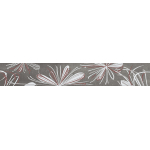 Azori 587901001 Бордюр Sonnet 62х505 grey flower Azori 587901001 Бордюр Sonnet 62х505 grey flower