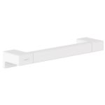 Поручень AddStoris Hansgrohe 41744700, матовый белый для ванной комнаты. Фото